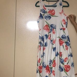 Gorgeous long summer dress sleeveless